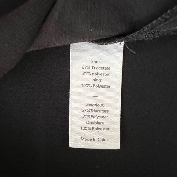 ELIZABETH AND JAMES Black Merlyn Peplum Blouse. Sleeveless. NWOT - Picture 7 of 8